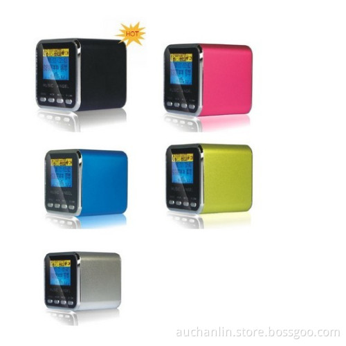 Portable Music Mini Speaker with LED Display
